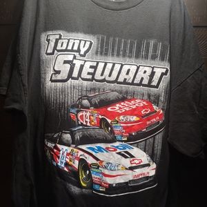 Tony Stewart #14 Nascar Men's 3XL Black T-Shirt